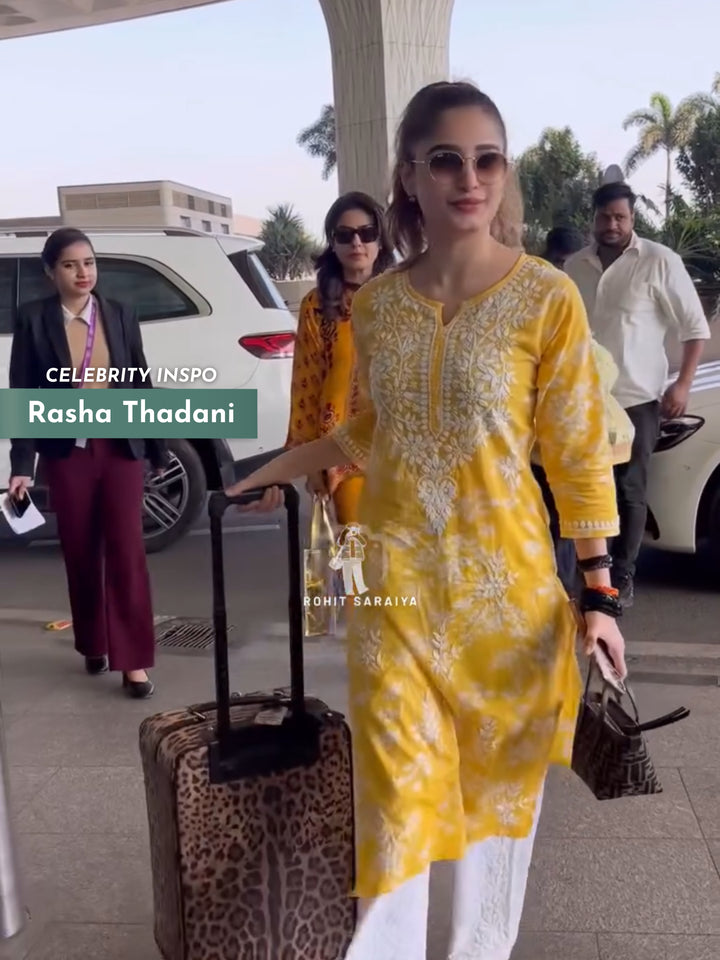 Zainab Chikankari Mulmul Straight Kurta