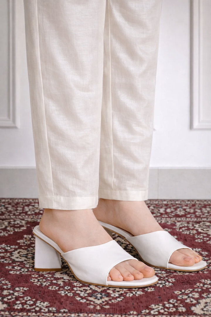 Kareena Solid Chanderi Straight Fit Pant