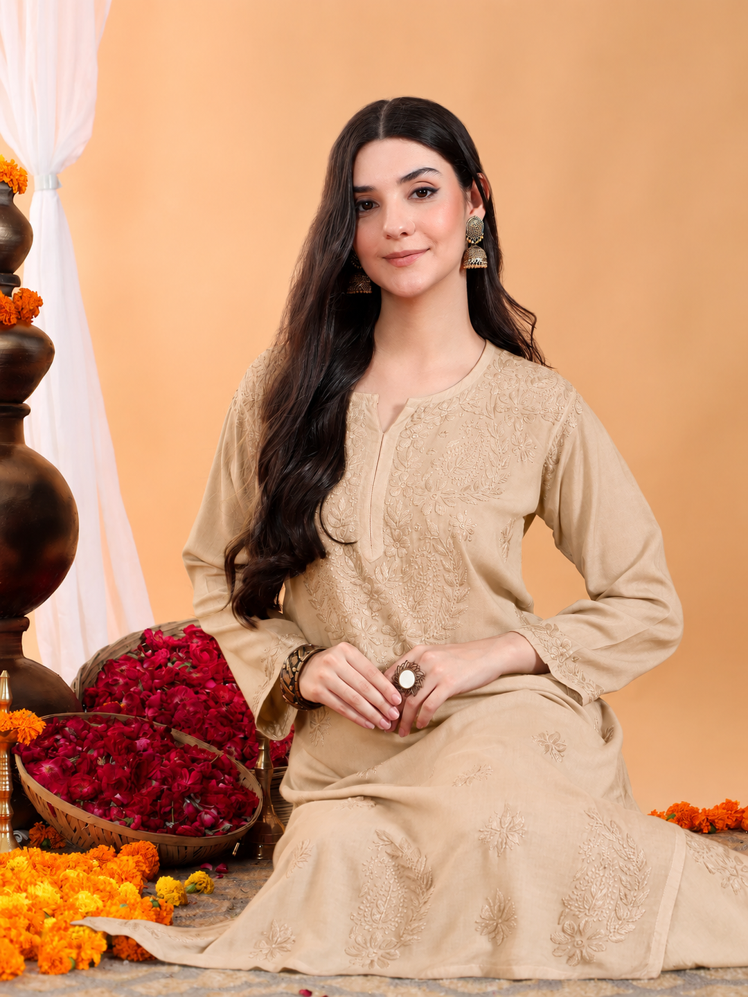 Mohini Chikankari Rayon Co-ord Set