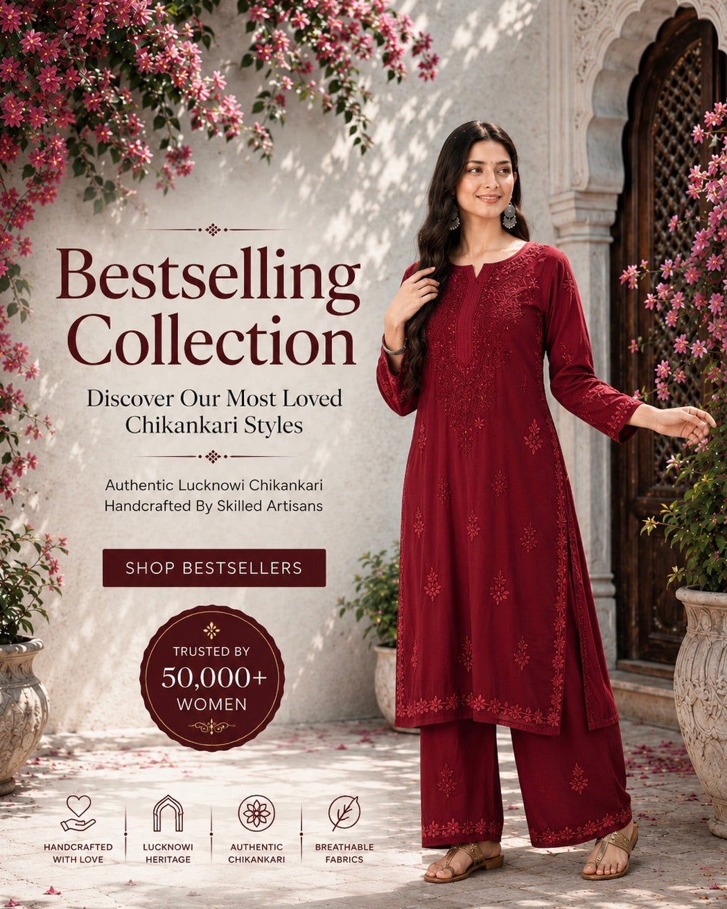 chikan dress designs House Of Kari(Chikankari Clothing) - Chikankari Dresses
