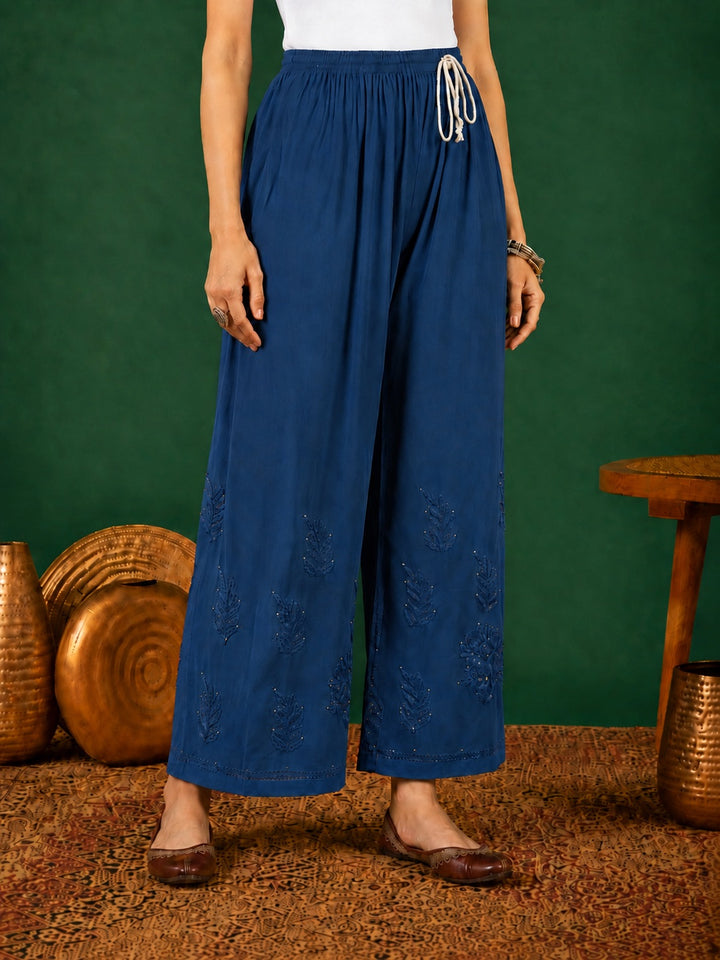 Jasmin Rayon Chikankari Mukaish Co-ord Set