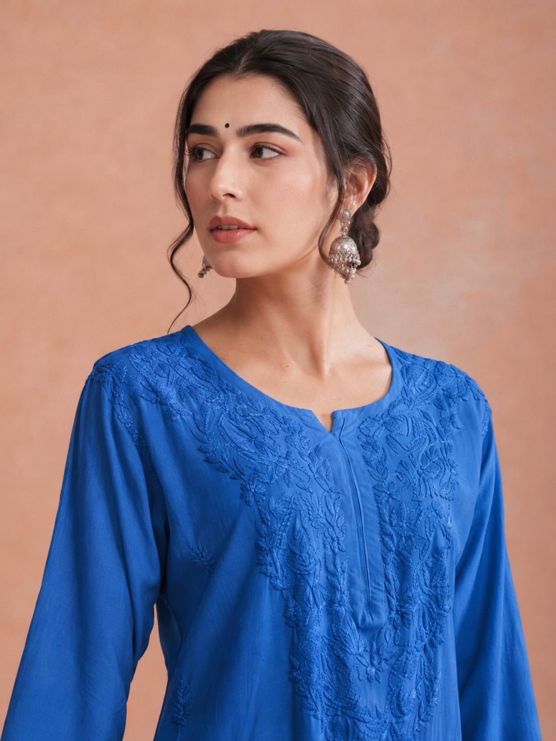 Arzoo Chikankari Ombre Rayon Co-ord Set
