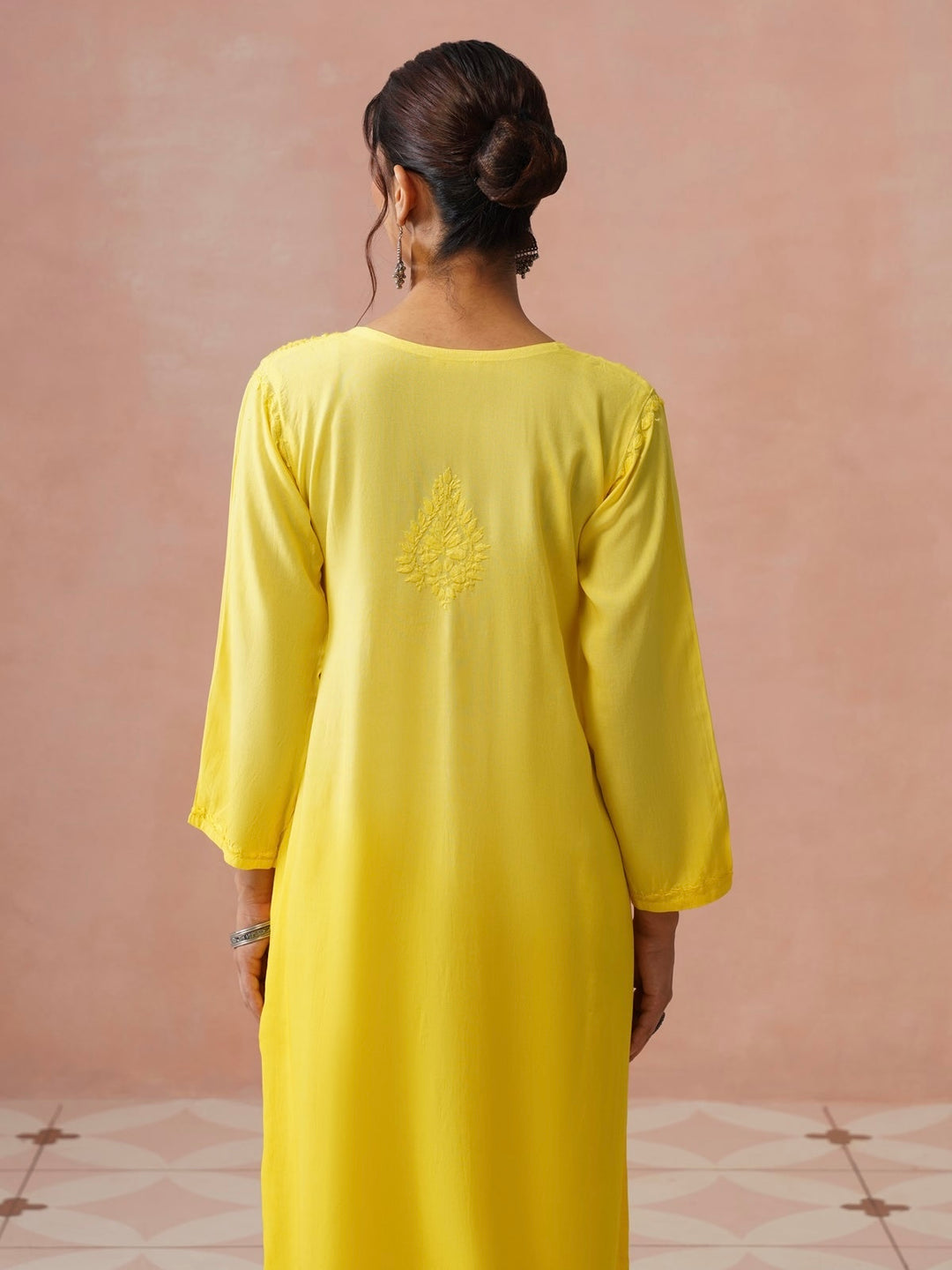 Arzoo Chikankari Ombre Rayon Co-ord Set