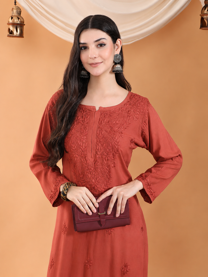 Mohini Chikankari Rayon Co-ord Set
