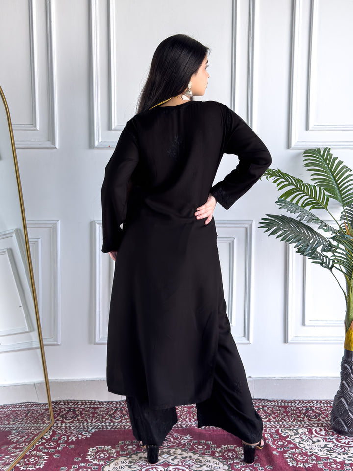 Faiza Chikankari Rayon Co-ord Set