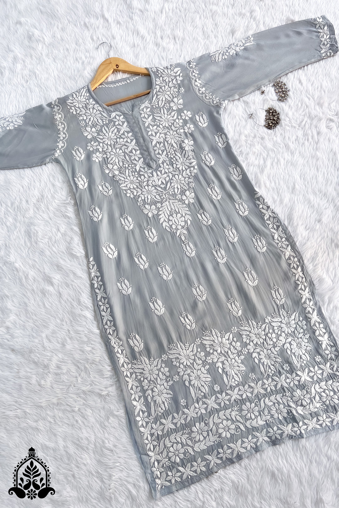 Maya Chikankari Premium Modal Co-ord Set