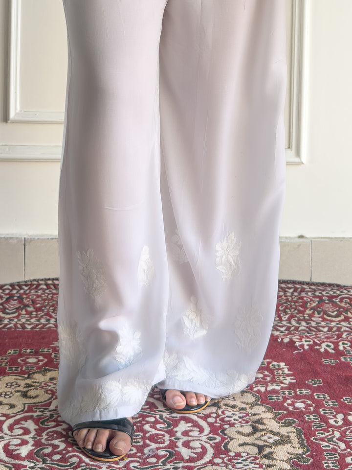 Iqra Chikankari Modal Palazzo