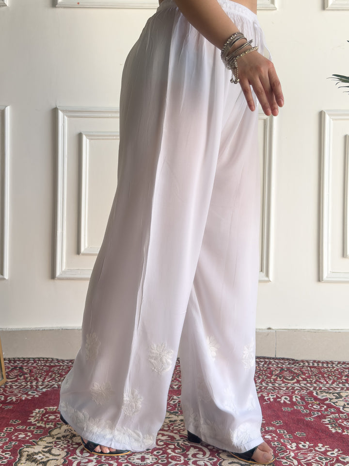 Iqra Chikankari Modal Palazzo