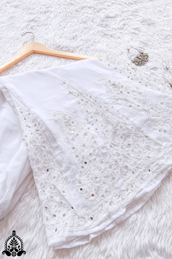 Divya Chikankari Mirror Co-ord Set