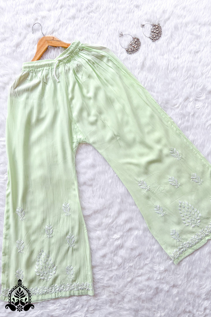 Nyla Chikankari Rayon Co-ord Set