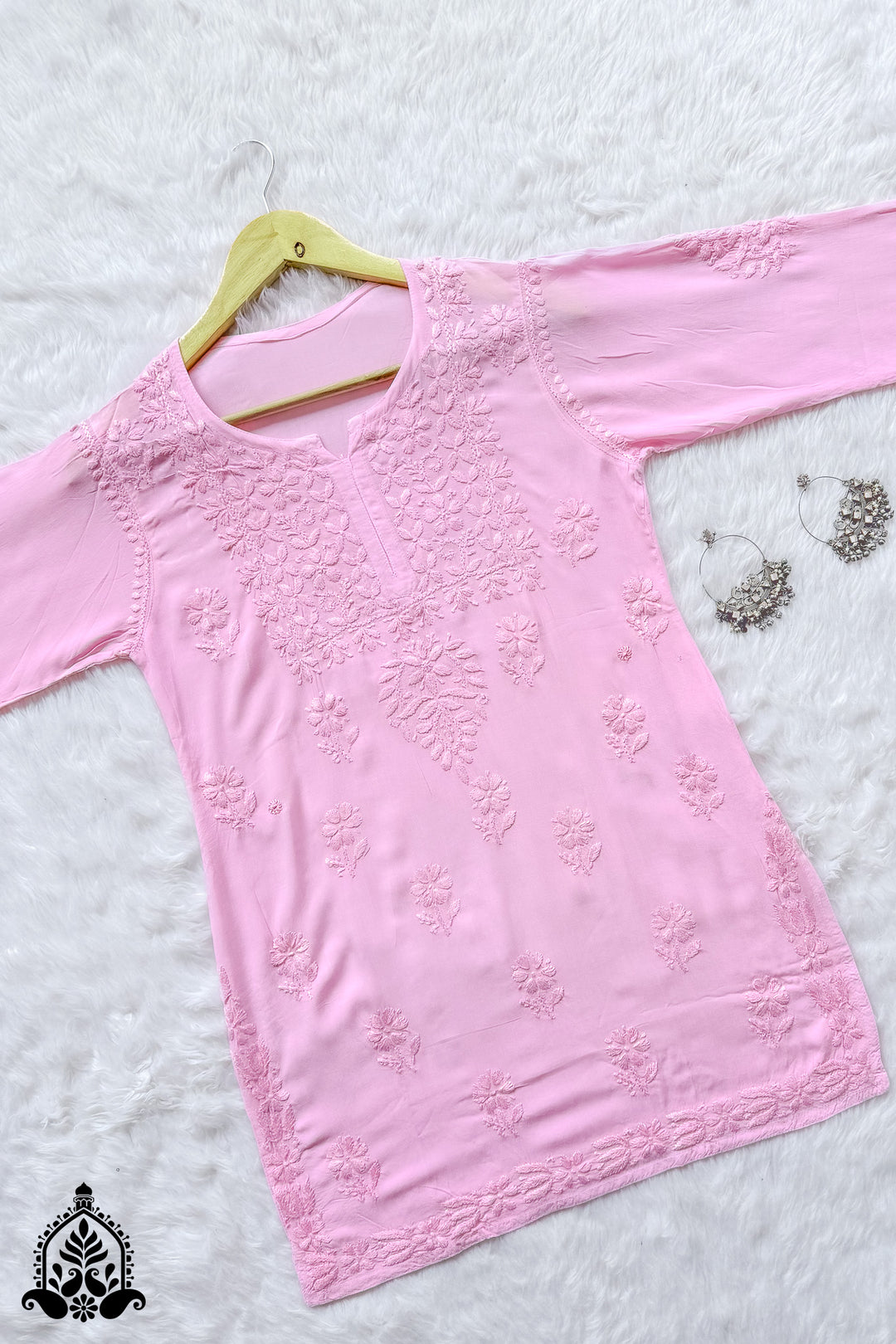 Diksha Chikankari Modal Short Kurti