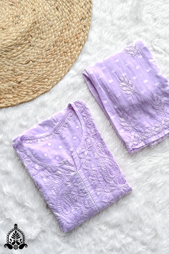 Priya Chikankari Cotton Co-ord Set