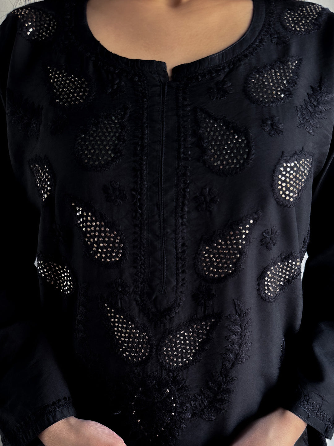 Karisma Chanderi Chikankari Mukaish Co-ord Set