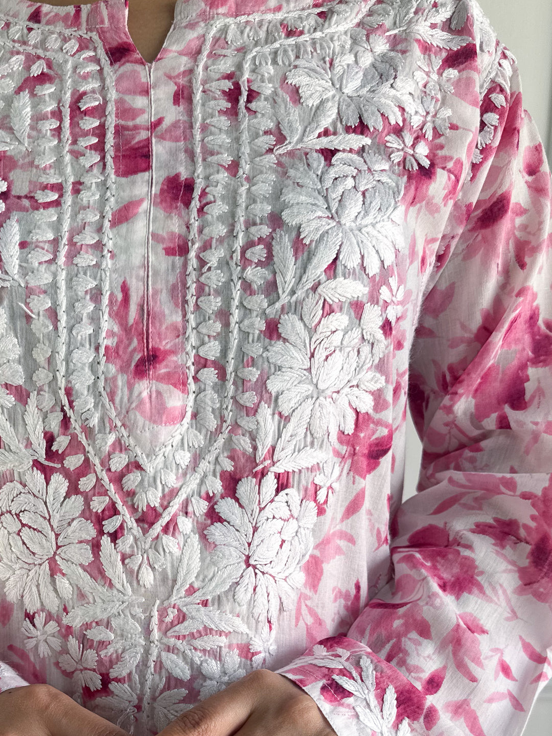 Bela Mulmul Chikankari Printed Co-ord Set