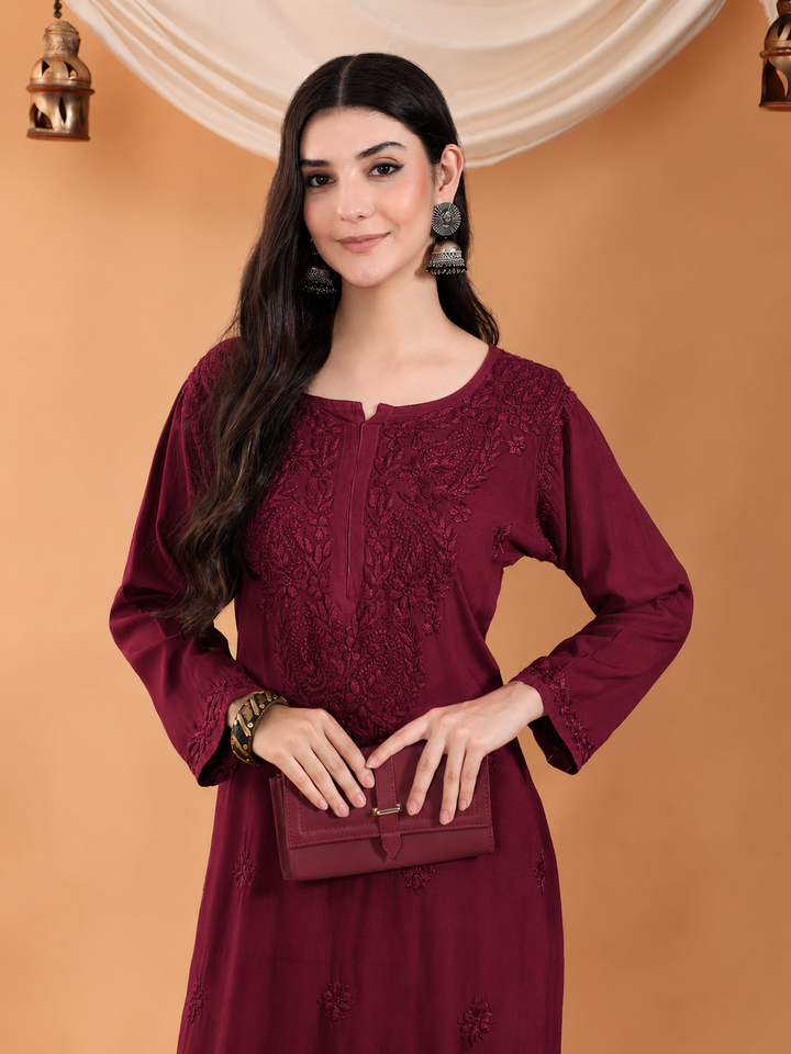 Mohini Chikankari Rayon Co-ord Set