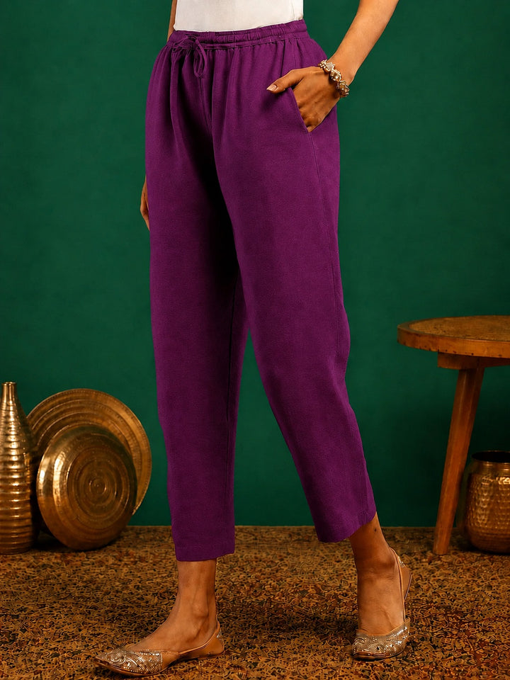 Kumkum Chanderi Chikankari Mukaish Co-ord Set