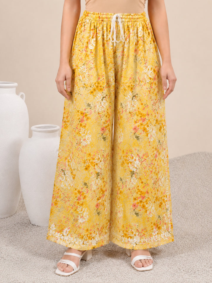 Manvi Mulmul Chikankari Printed Co-ord Set