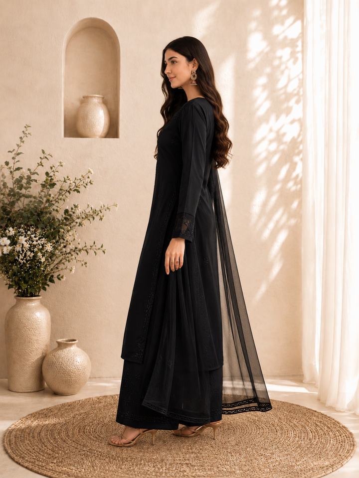 Seher Chikankari Rayon Co-ord Set