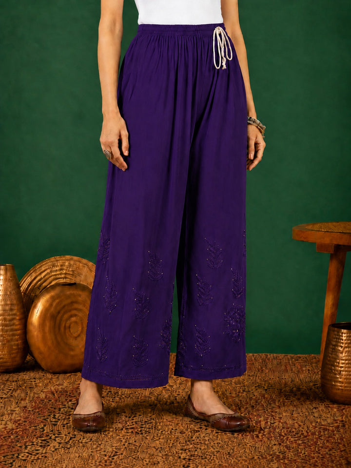 Jasmin Rayon Chikankari Mukaish Co-ord Set
