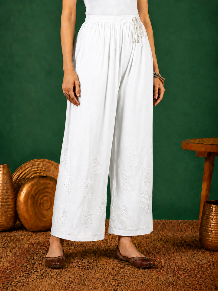 Jasmin Rayon Chikankari Mukaish Co-ord Set