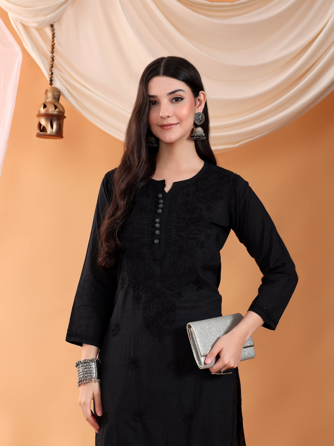 Ananya Chikankari Kurta Pant Cotton Co-ord Set