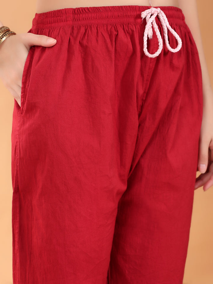 Ananya Chikankari Kurta Pant Cotton Co-ord Set