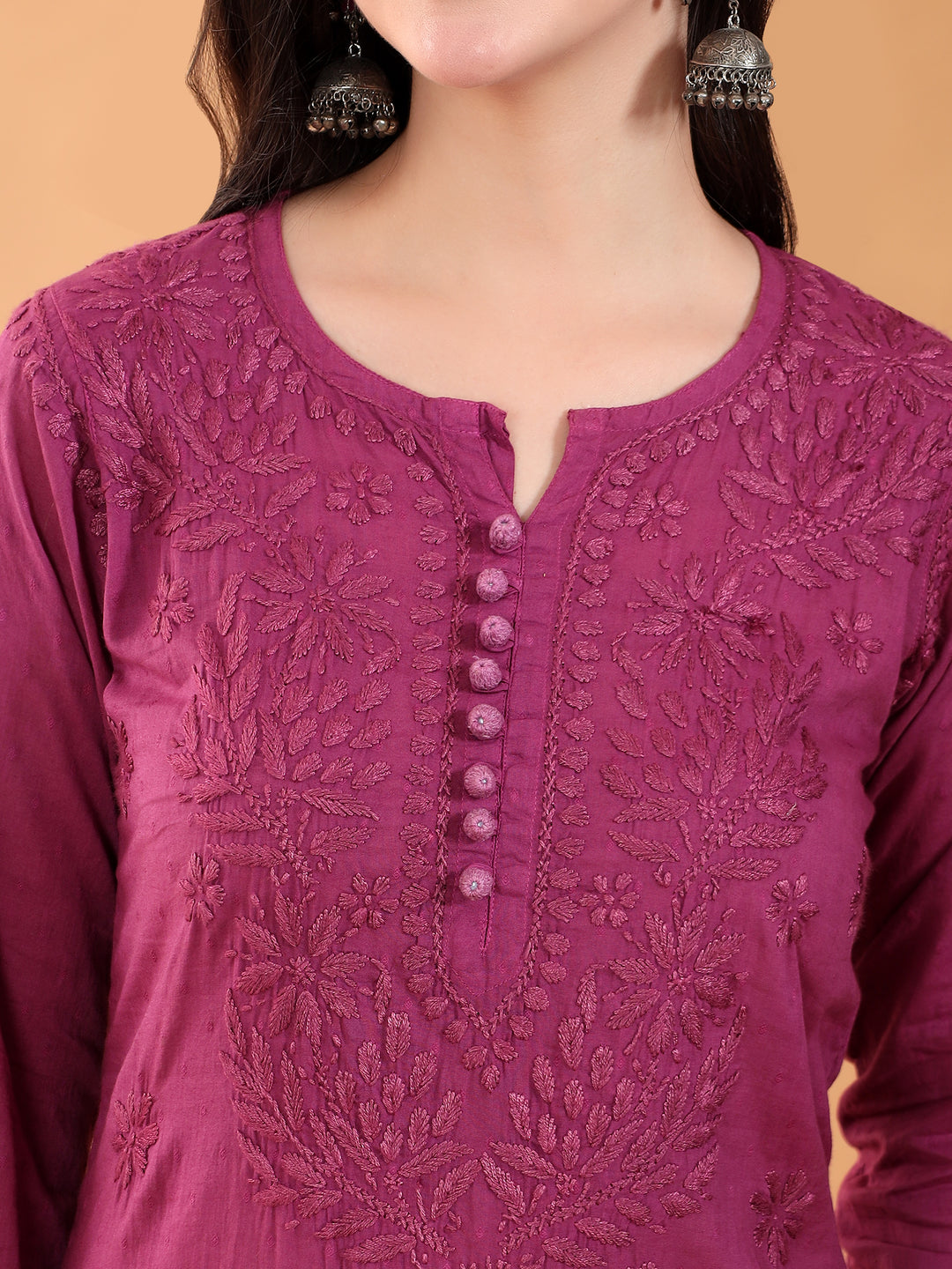 Ananya Chikankari Kurta Pant Cotton Co-ord Set