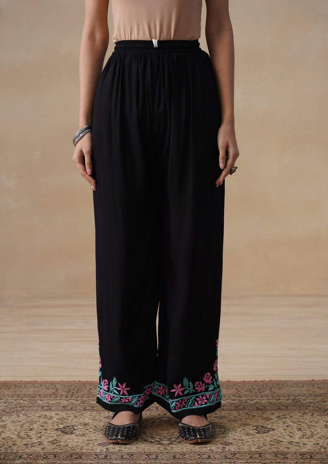 Gulab Rayon Chikankari Co-ord Set