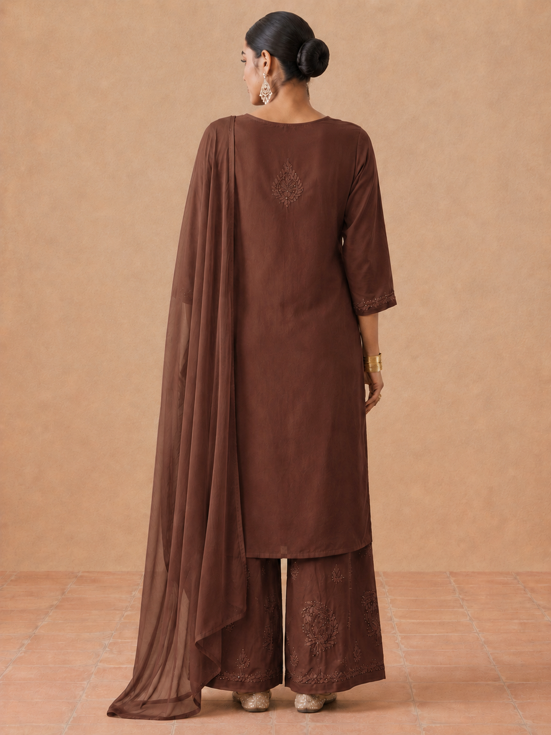 Kashish Rayon Chikankari Mukaish Co-ord Set
