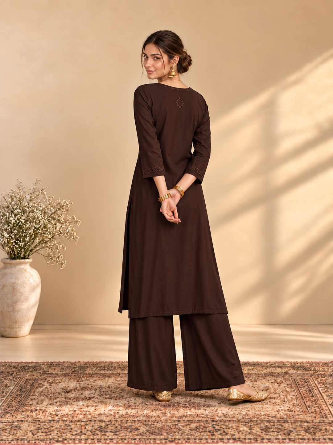 Maryam Chikankari Rayon Co-ord Set