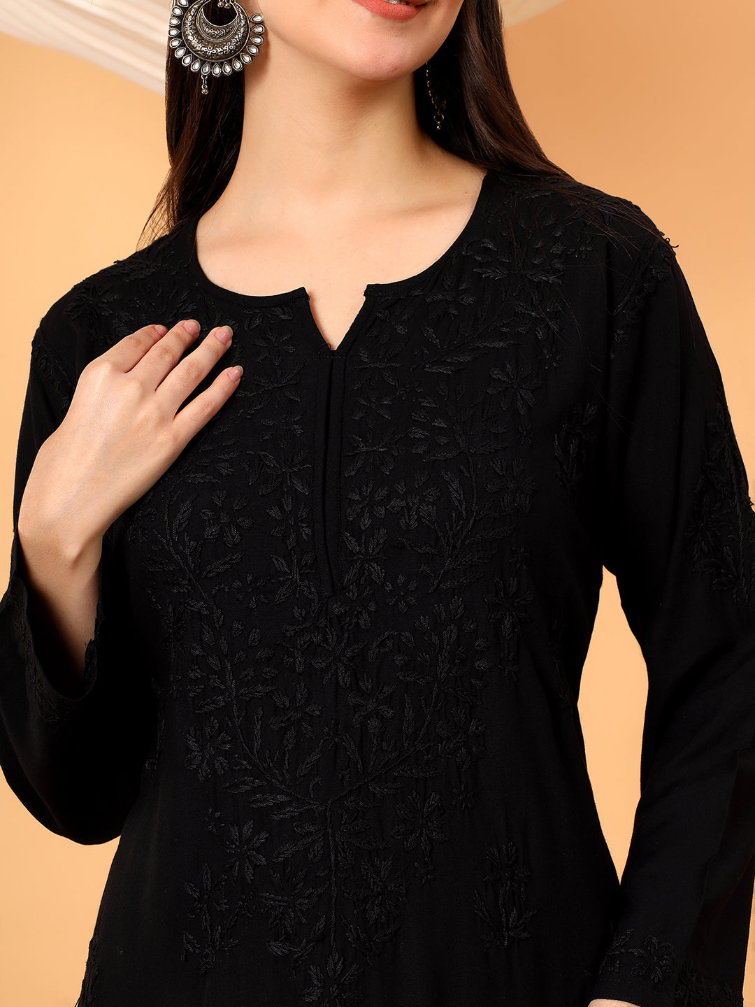 Faiza Chikankari Rayon Co-ord Set