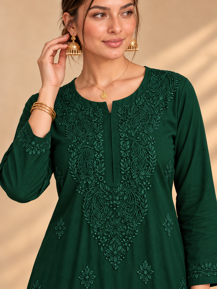 Maryam Chikankari Rayon Co-ord Set