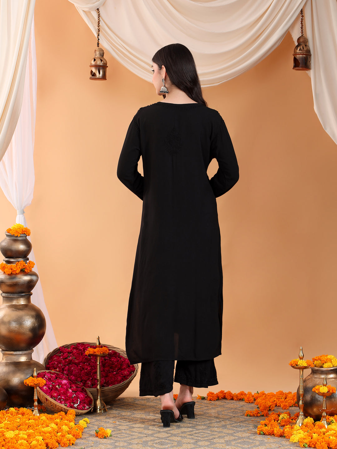 Maryam Chikankari Rayon Co-ord Set