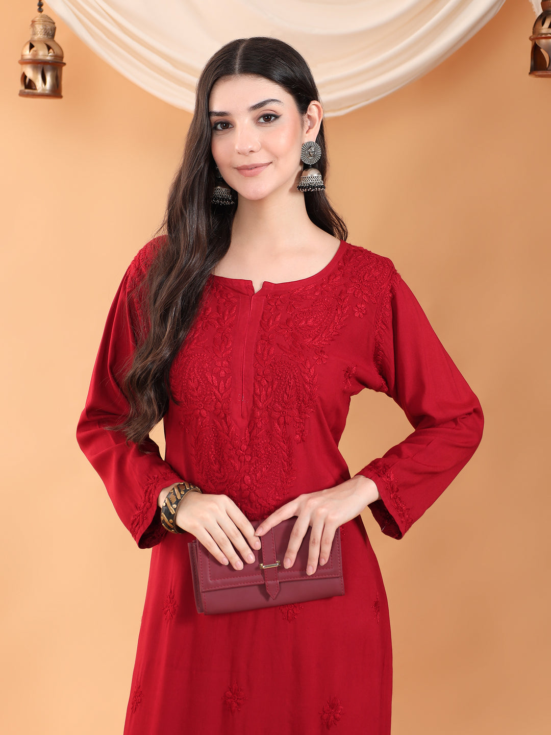 Maryam Chikankari Rayon Co-ord Set