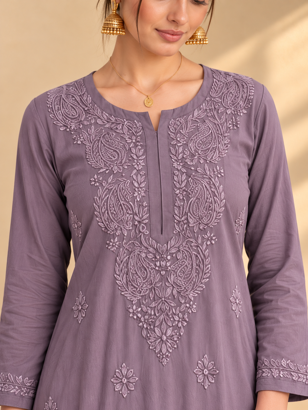 Maryam Chikankari Rayon Co-ord Set