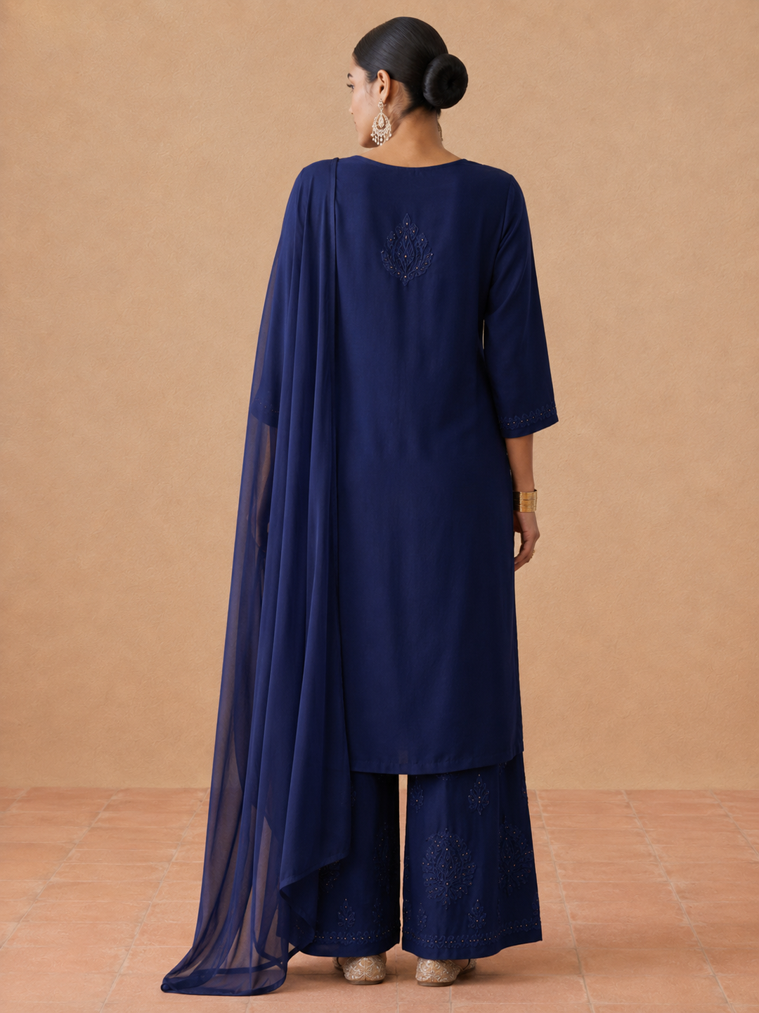 Kashish Rayon Chikankari Mukaish Co-ord Set