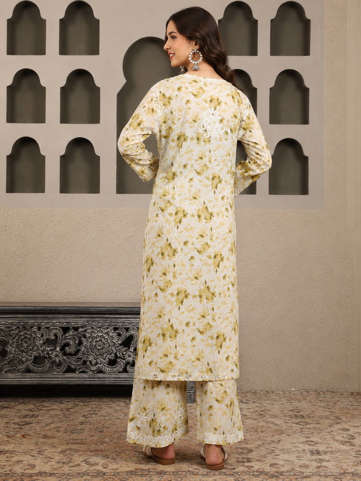 Bela Mulmul Chikankari Printed Co-ord Set