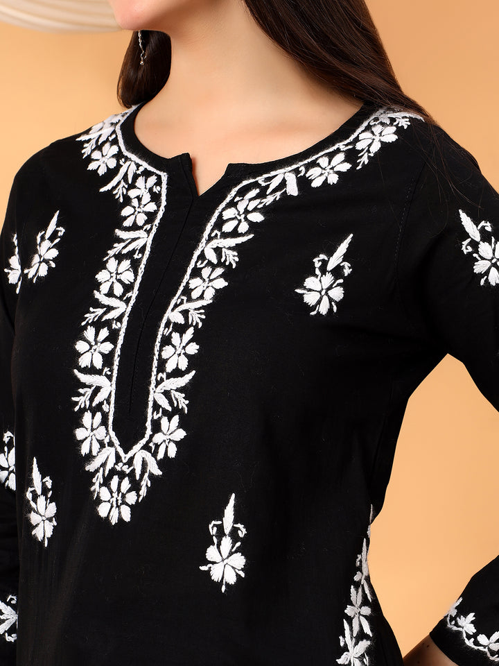 Ruhi Cotton Chikankari Co-ord Set