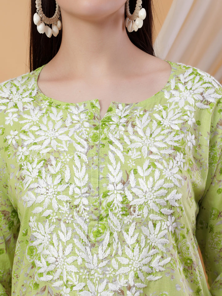 Mulmul cotton kurta