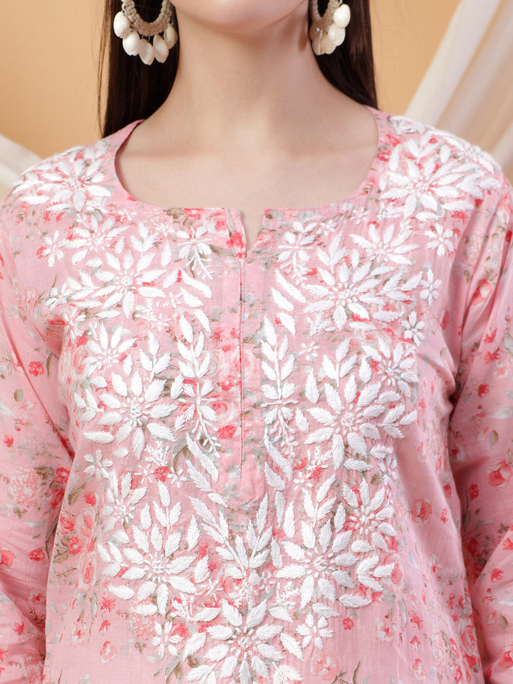 chikankari Kurti